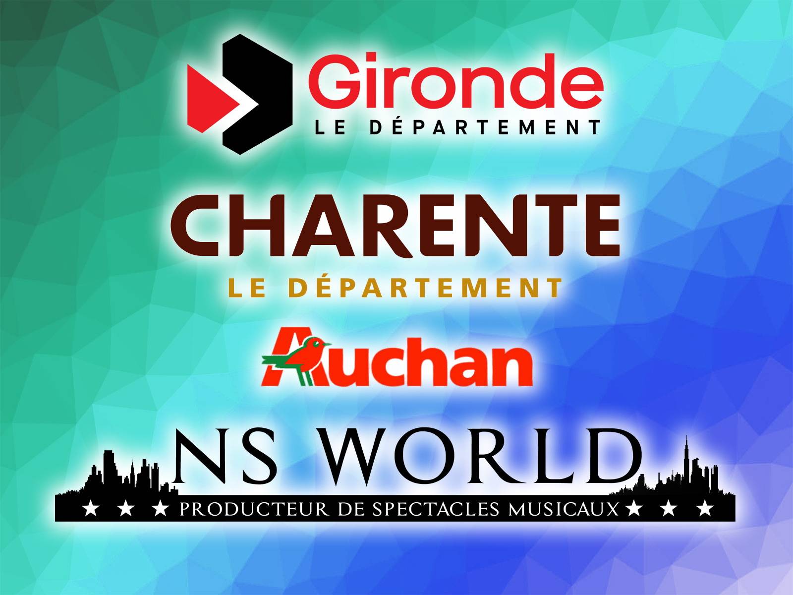 Retrouvez nos shows polyvalents pour les Auchan de Gironde (33) et de Charente (16)