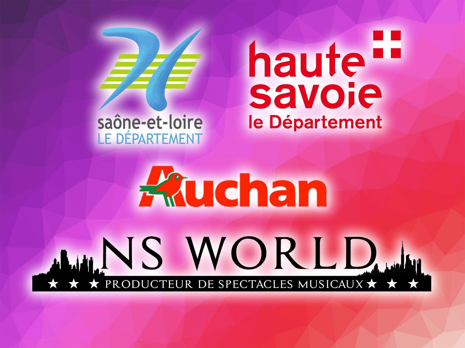 Des spectacles uniques à l'occasion de festivités diverses pour les Auchan de la Saône et Loire (71) et de la haute-Savoie (74)