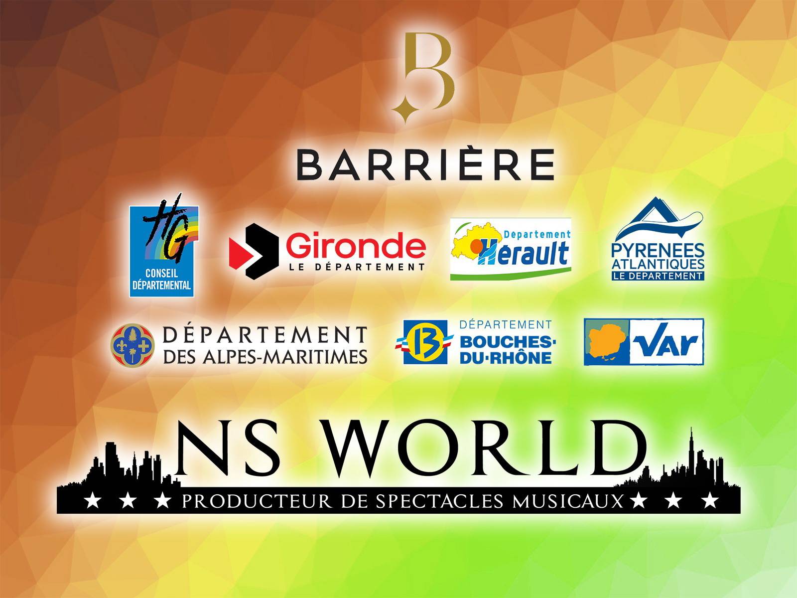 NS World a organisé des show musicaux de de folie aux Casinos Barrière du Sud de la France