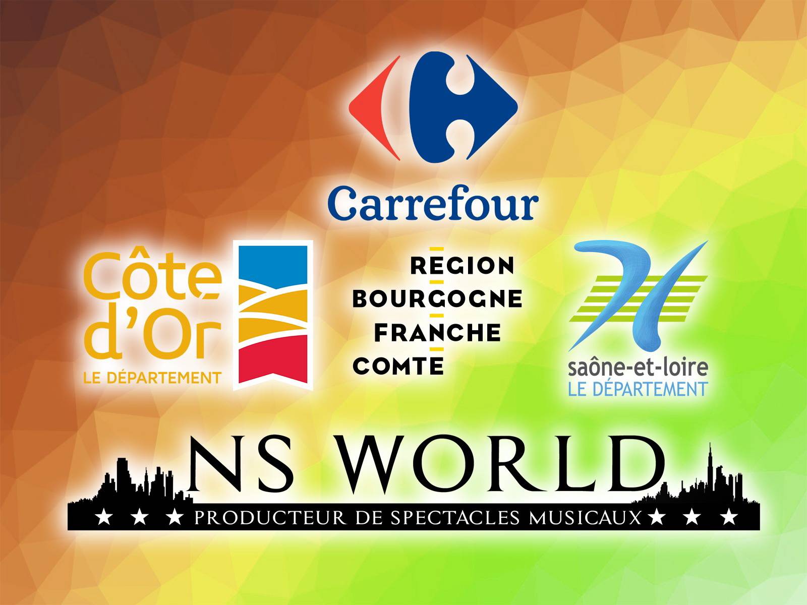 NS World présent dans l'Est de la France avec des spectacles musicaux pour les magasins Carrefour
